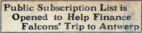 Public subscription list opened