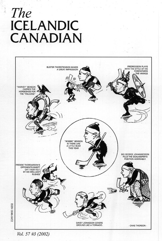 Icelandic-Canadian magazine cover